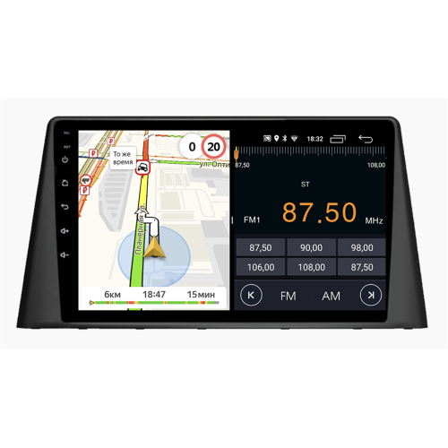 Штатная магнитола Parafar для Peugeot 308 2017-2021 на Android 8.1.0 (PF083LTX)