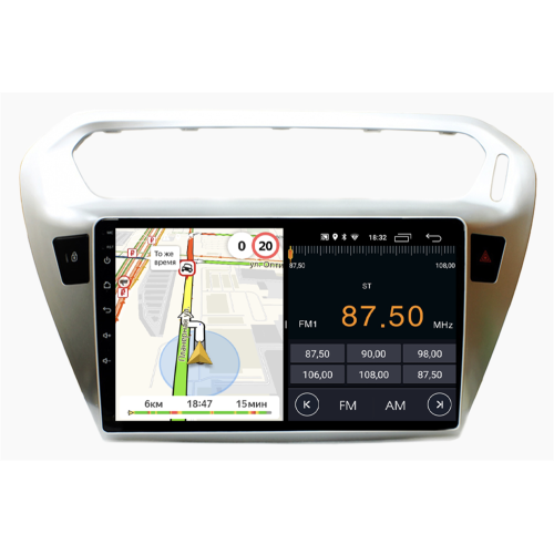 Штатная магнитола Parafar для Peugeot 301 I 2012-2018 на Android 10.0 (PF991LTX)
