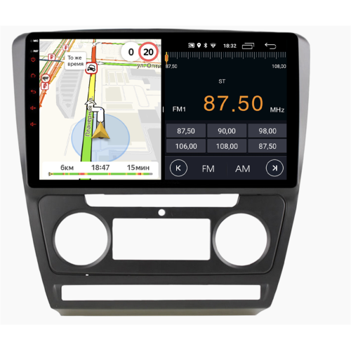 Штатная магнитола Parafar для Skoda Octavia A5 (2004-2013) на Android 10.0 (PF005LTX)