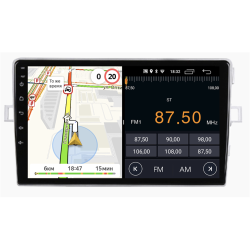 Штатная магнитола Parafar для Toyota Verso 2009-2011 на Android 10.0 (PF135LTX)
