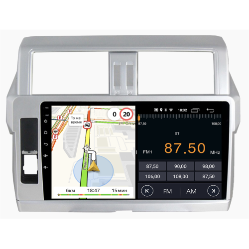 Штатная магнитола Parafar для Toyota Land Cruiser Prado 150 2013-2017 на Android 10.0 (PF347LTX)