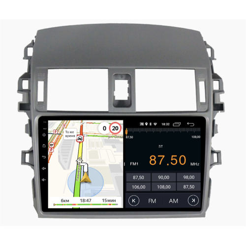 Штатная магнитола Parafar для Toyota Corolla 2006-2013 на Android 10.0 (PF974LTX)
