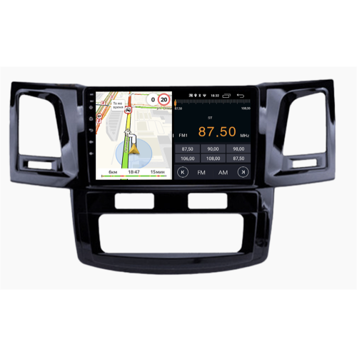 Штатная магнитола Parafar для Toyota Hilux 2011-2015 на Android 10.0 (PF062LTX)