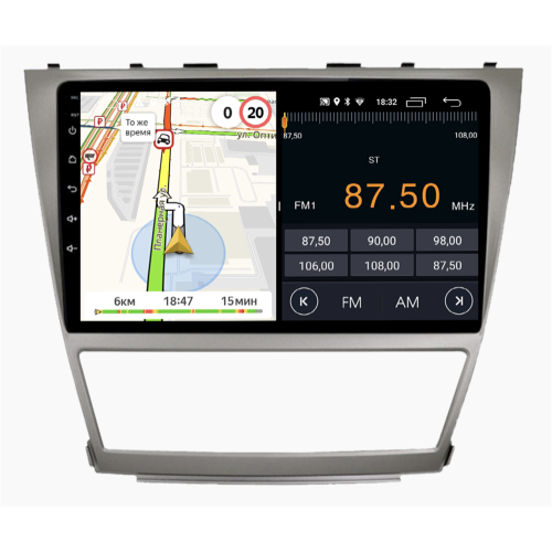 Штатная магнитола Parafar для Toyota Camry V40 2006-2011 на Android 10.0 (PF064LTX)