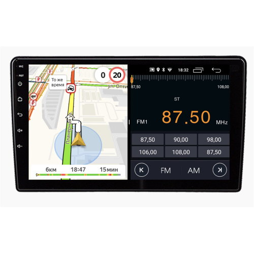 Штатная магнитола Parafar для Ford Focus II 2005-2008 на Android 10.0 (PF149LTX)