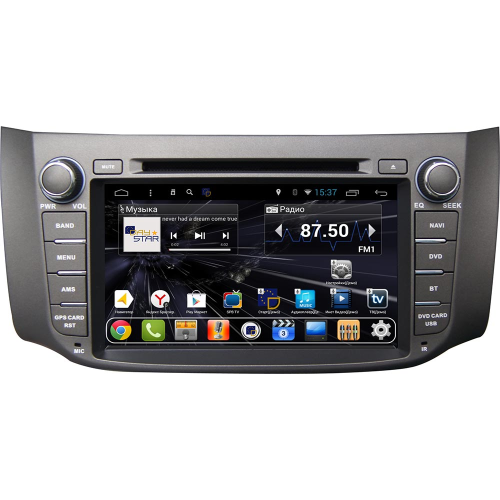 Штатная магнитола DayStar DS-7014HD для Nissan Sentra 2014-2018 на Android 9.0