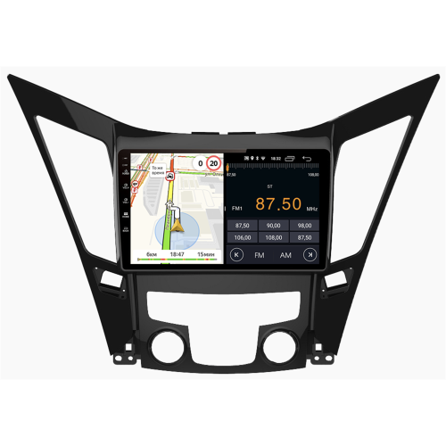 Штатная магнитола Parafar для Hyundai Sonata VI (YF) 2009-2014 на Android 10.0 (PF310LTX)