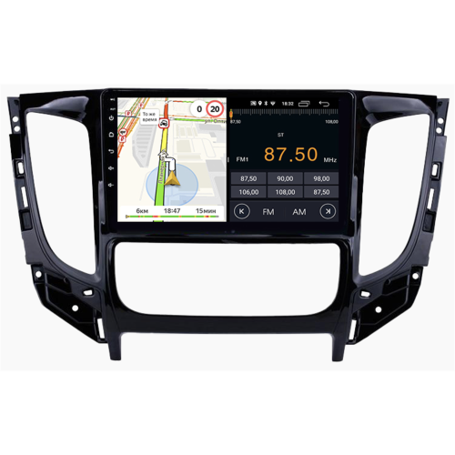 Штатная магнитола Parafar для Mitsubishi Pajero Sport III 2015-2021 на Android 10.0 (PF168LTX)