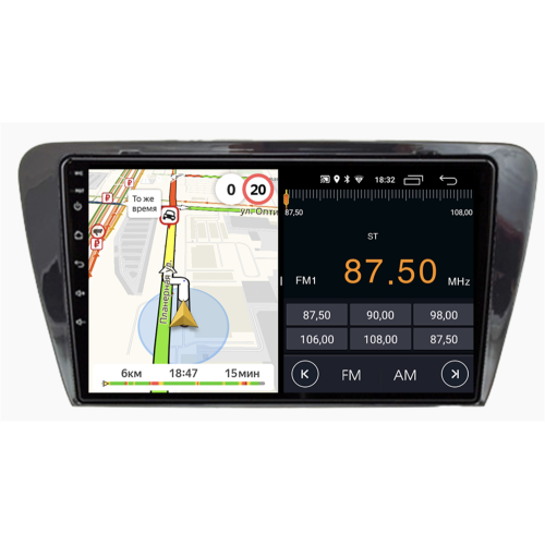 Штатная магнитола Parafar для Skoda Rapid 2018-2020 на Android 10.0 (PF943LTX)