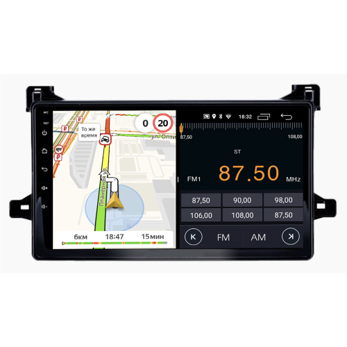 Штатная магнитола Parafar для Toyota Prius III (XW30) 2009-2015 на Android 10.0 (PF022LTX)
