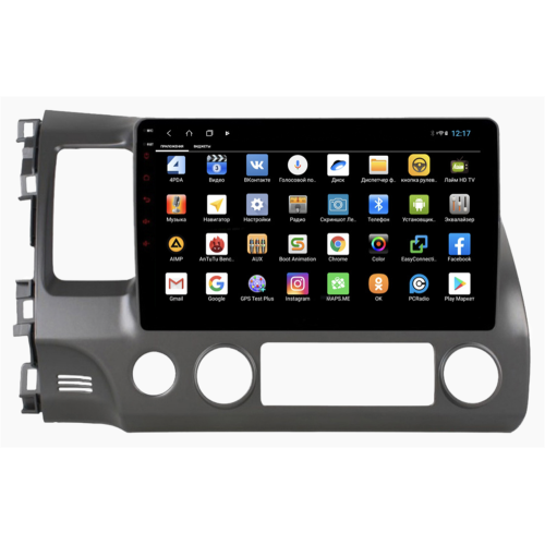 Штатная магнитола Parafar для Honda Civic 2006-2011 на Android 12.0 (PF044XHD)