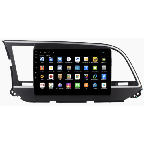Штатная магнитола Parafar для Hyundai Elantra 2016+ на Android 12.0 (PF581XHD)