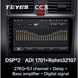Штатная магнитола Teyes CC3 6/128 ГБ для Honda CR-V 2007-2012 на Android 10.0