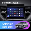 Штатная магнитола Teyes CC3 6/128 ГБ для Hyundai Solaris 2020+ на Android 10.0