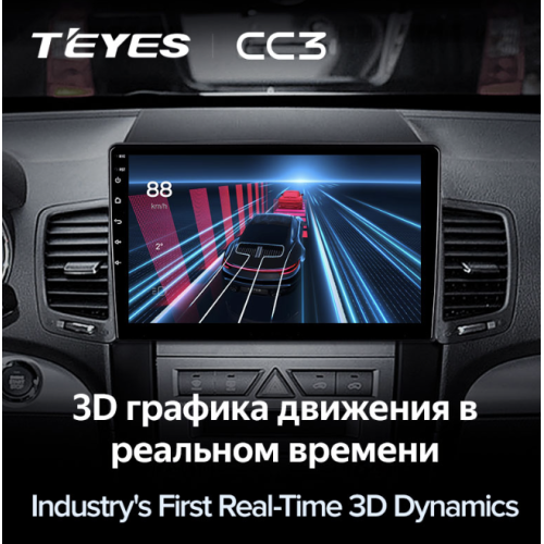 Штатная магнитола Teyes CC3 6/128 ГБ для Kia Sorento II 2009-2012 на Android 10.0