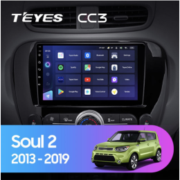 Штатная магнитола Teyes CC3 для KIA Soul II 2013-2019 на Android 10.0