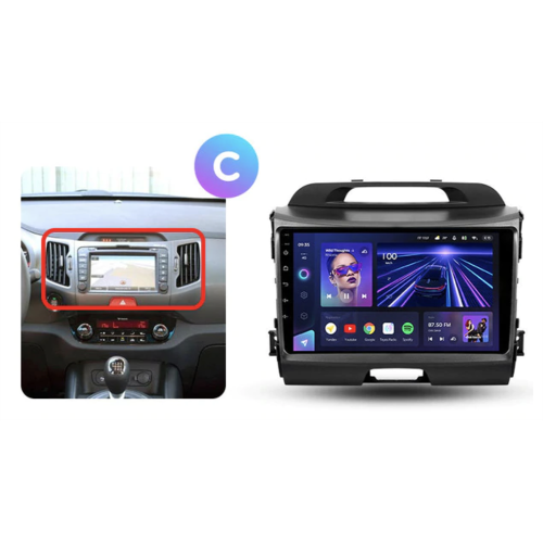 Штатная магнитола Teyes CC3 6/128 ГБ для KIA Sportage III 2010-2016 на Android 10.0