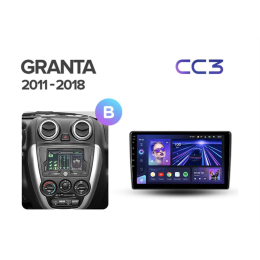 Автомагнитола Teyes CC3 6/128 ГБ для Lada Granta I 2011-2018 на Android 10.0
