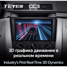 Штатная магнитола Teyes CC3 6/128 ГБ для Mazda 3 BK 2003-2009 на Android 10.0