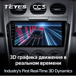 Штатная магнитола Teyes CC3 6/128 ГБ для Mazda CX-7 I 2006-2012 на Android 10.0