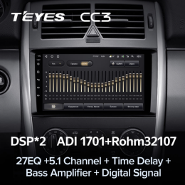Штатная магнитола Teyes CC3 6/128 ГБ для B-klasse (W245) 2005-2011 на Android 10.0