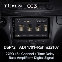 Штатная магнитола Teyes CC3 6/128 ГБ для Mercedes E-klasse (W211) 2002-2009 на Android 10.0