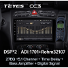 Штатная магнитола Teyes CC3 6/128 ГБ для Mercedes Benz C-class (W203) 2000-2004 на Android 10.0