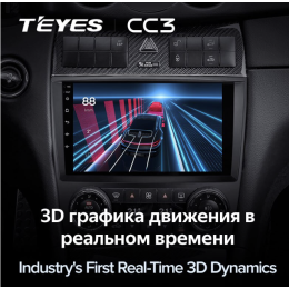 Штатная магнитола Teyes CC3 6/128 ГБ для Mercedes Benz C-class (W203) 2004-2008 на Android 10.0