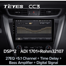 Штатная магнитола Teyes CC3 6/128 ГБ для Nissan Murano 2015-2022 на Android 10.0