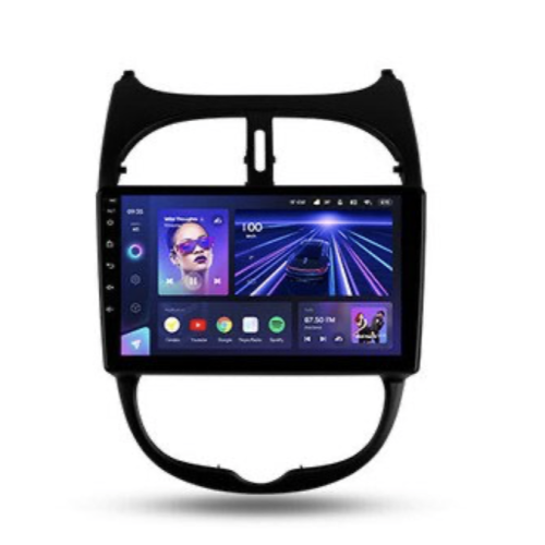 Штатная магнитола Teyes CC3 6/128 ГБ для Peugeot 206 1998-2012 на Android 10.0