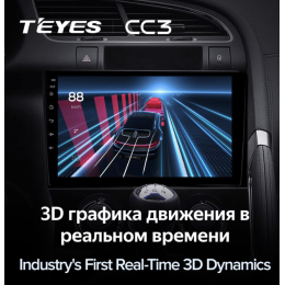 Штатная магнитола Teyes CC3 6/128 ГБ для Peugeot 3008 I, 5008 I 2009-2016 кондиционер на Android 10.0