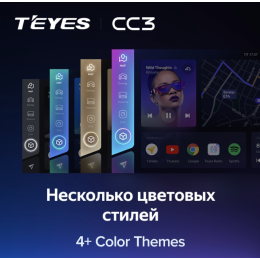 Штатная магнитола Teyes CC3 6/128 ГБ для Skoda Octavia II (A5) 2004-2013 на Android 10.0