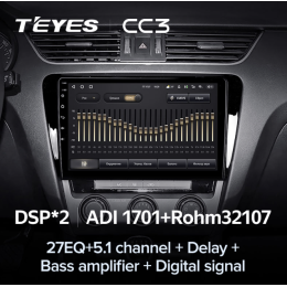 Штатная магнитола Teyes CC3 6/128 ГБ для Skoda Octavia III (A7) 2013-2018 на Android 10.0