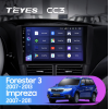 Штатная магнитола Teyes CC3 6/128 ГБ для Subaru Forester III, Impreza III 2007-2013 на Android 10.0