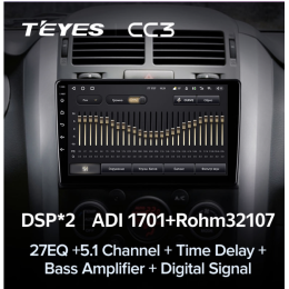 Штатная магнитола Teyes CC3 6/128 ГБ для Suzuki Vitara III 2005-2015 на Android 10.0