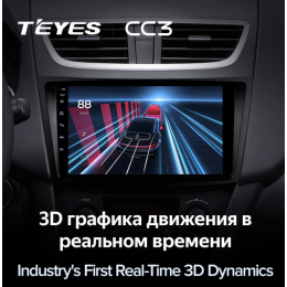 Штатная магнитола Teyes CC3 6/128 ГБ для Suzuki Swift IV 2011-2017 на Android 10.0