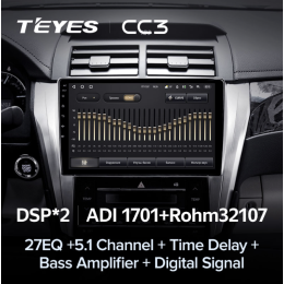 Штатная магнитола Teyes CC3 6/128 ГБ для Toyota Camry V50 2011-2014 на Android 10.0
