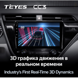Штатная магнитола Teyes CC3 6/128 ГБ для Toyota Camry V70 2018-2021 на Android 10.0