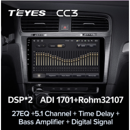 Штатная магнитола Teyes CC3 6/128 ГБ для Volkswagen Golf 7 2013-2019 на Android 10.0