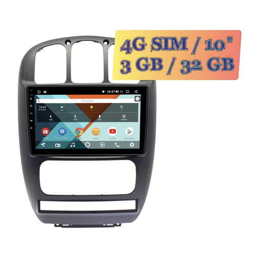 Автомагнитола Wide Media KS1142QR-3/32 4G-SIM для Chrysler Grand Voyager 2000-2007 Android 10.0