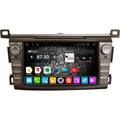 Штатная магнитола DayStar DS-7055HD для Toyota RAV4 2013+ на Android 9.0