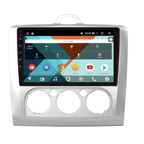 Wide Media KS9157QR-3/32 4G-SIM для Ford Focus 2005-2011 Android 10.0