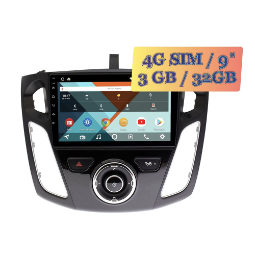 Wide Media KS9246QR-3/32 4G-SIM для Ford Focus III 2011-2018 Android 10.0