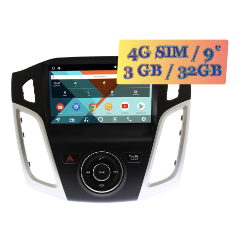 Wide Media KS9347QR-3/32 4G-SIM для Ford Focus III 2011-2018 Android 10.0