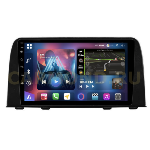 Штатная магнитола Android 10.0 для Honda CR-V 2017-2024