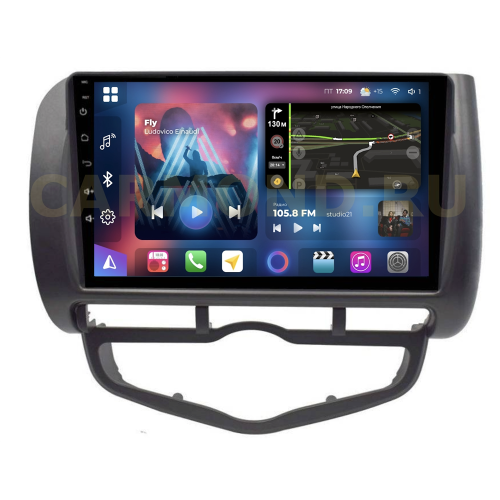 Штатная магнитола Android 10.0 для Honda Fit 2001 - 2007