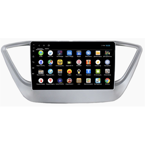 Штатная магнитола Parafar для Hyundai Solaris II 2017-2020 на Android 12.0 (PF766XHD)
