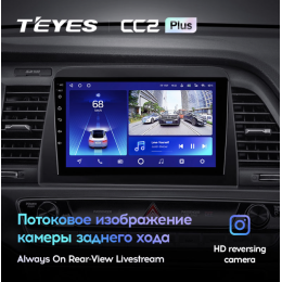 Штатная магнитола Teyes CC2 Plus 3/32 ГБ для Hyundai Sonata VII (LF) 2017-2019 на Android 10.0