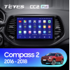 Штатная магнитола Teyes CC2 Plus 3/32 ГБ для Jeep Compass II 2017-2024 на Android 10.0