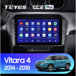 Штатная магнитола Teyes CC2 Plus 3/32 ГБ для Suzuki Vitara IV 2014-2024 на Android 10.0